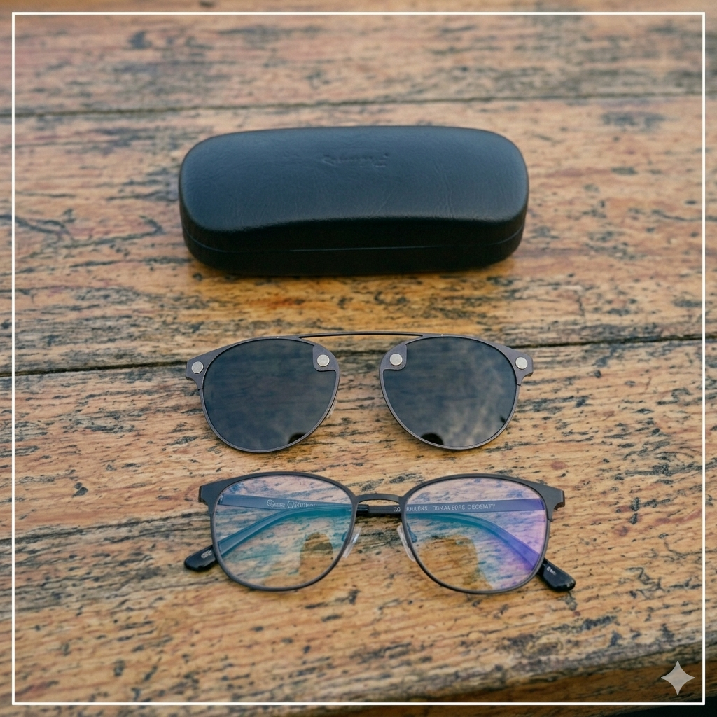 Lunettes clips