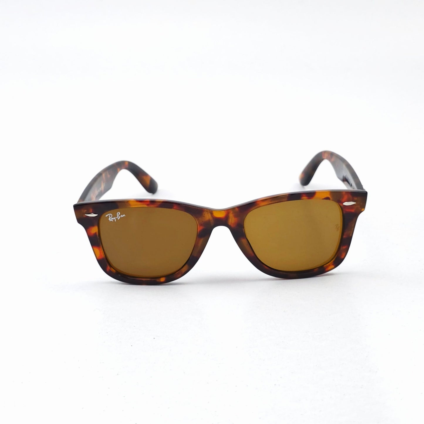 RAYBAN WAYFARER TIGRED  BROWN LENSES