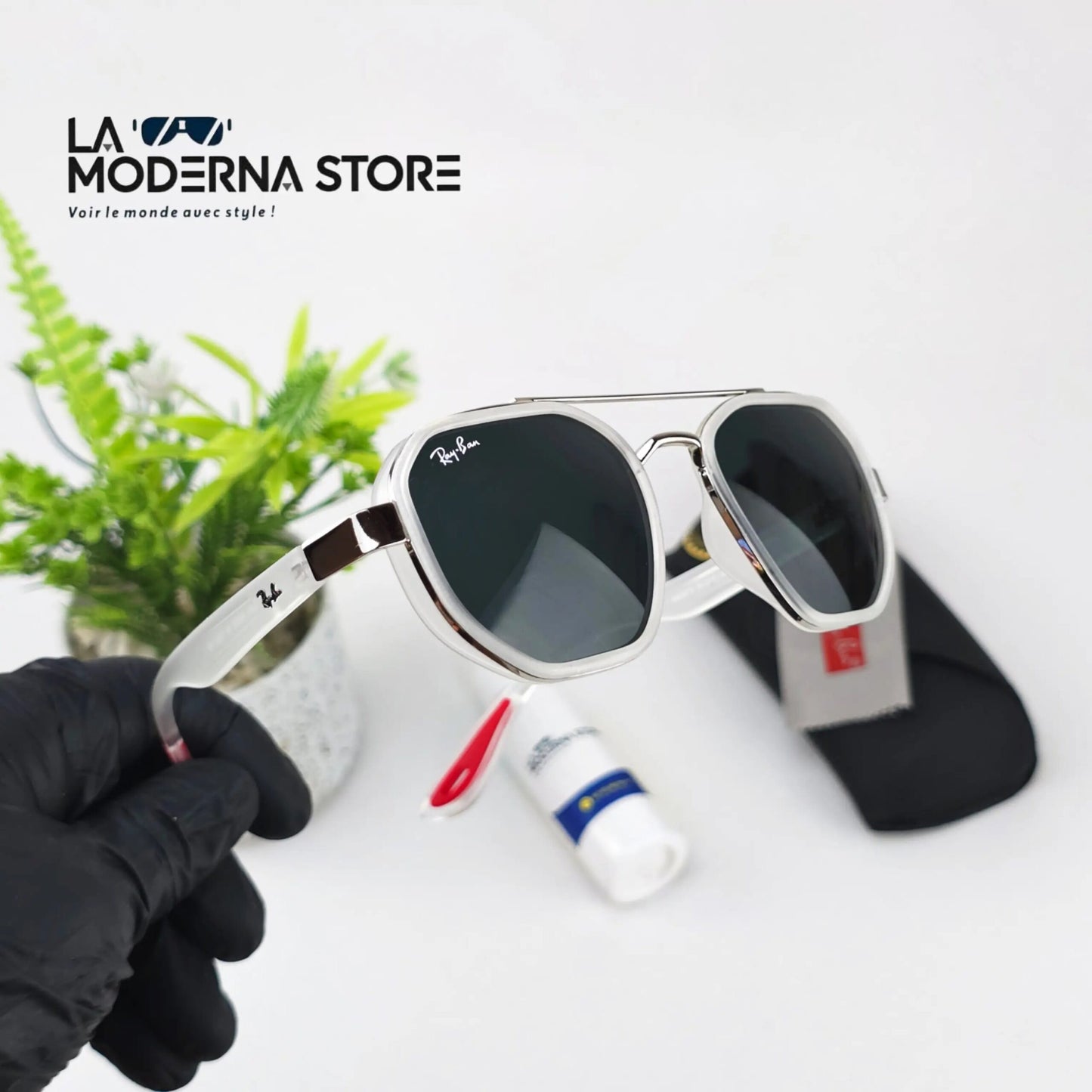 RAYBAN NOXA WHITE