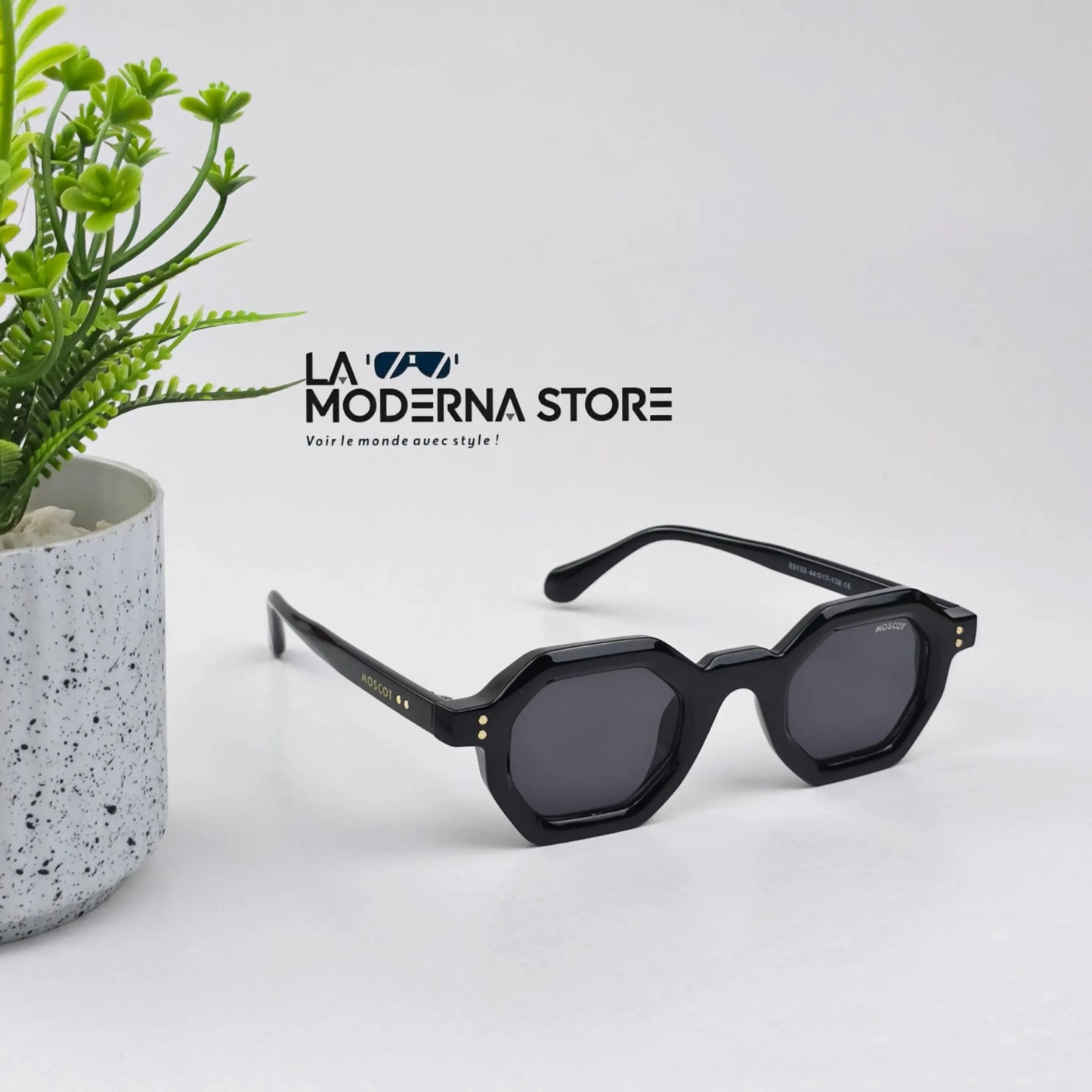 MOSCOT HEXA BLACK