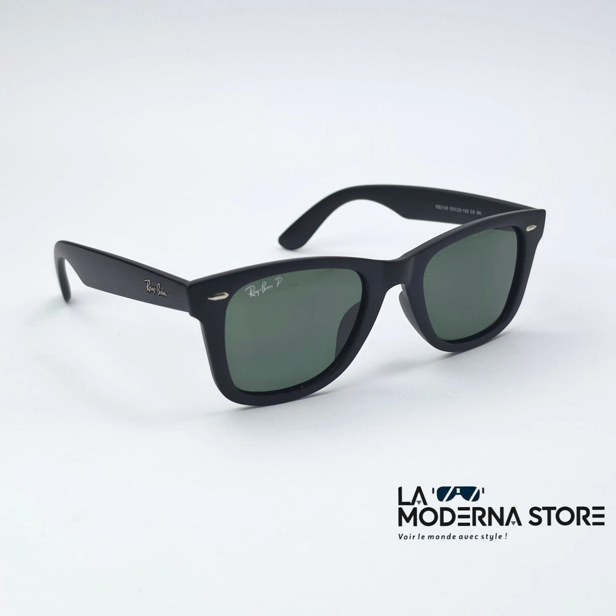 WAYFARER BLACK POLARISE