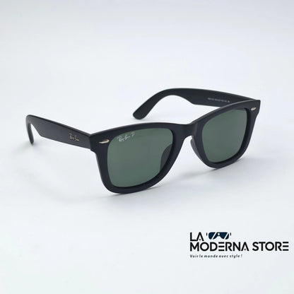 WAYFARER BLACK POLARISE