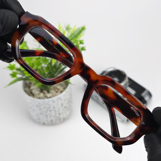 MOSCOT ERIKA TIGRED TRANS LENSSES