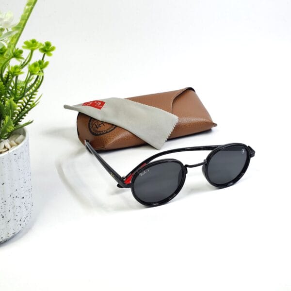 OVAL RAYBAN BLACK