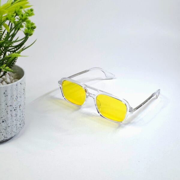 80S SUNGLASSES YELLOW LENSSES