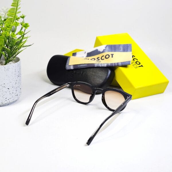 MOSCOT MC1516 BLACK PINK LENSES - Image 3