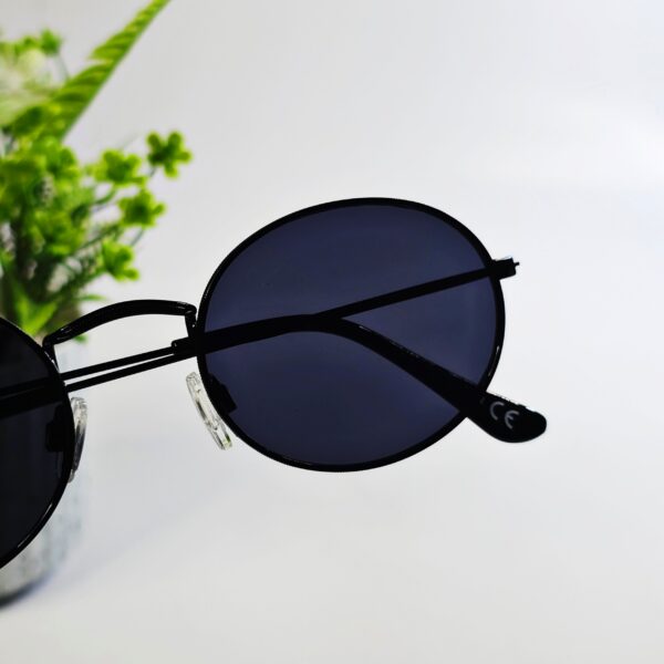 RAYO BLACK FRAME BLACK LENSES - Image 3