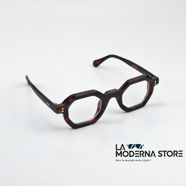 MOSCOT HEXA TRANS DARK BROWN - Image 2