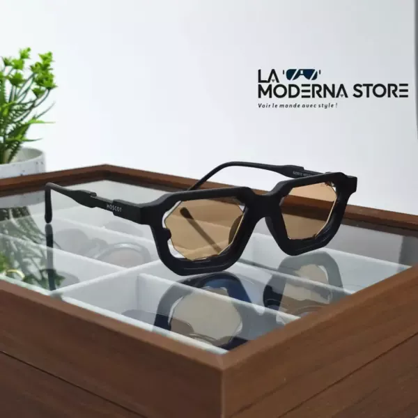 DENVER BLACK BROWN LENSES